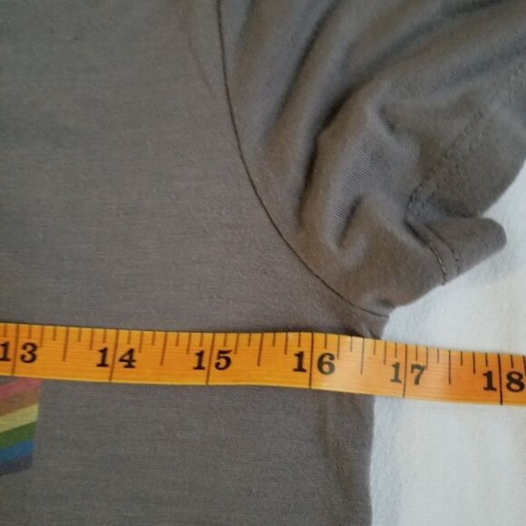 Pink Floyd oversized gray top Sz XS - Picture 6 of 6